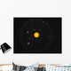 Solar System Wall Decal Design 2