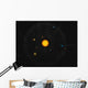 Solar System Wall Decal Design 2