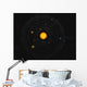 Solar System Wall Decal Design 2