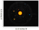 Solar System Wall Decal Design 2