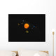 Solar System Wall Decal Design 1