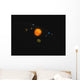 Solar System Wall Decal Design 1