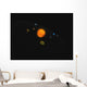 Solar System Wall Decal Design 1