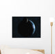 Earth and Moon Wall Decal Design 2