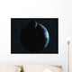 Earth and Moon Wall Decal Design 2