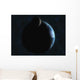 Earth and Moon Wall Decal Design 2