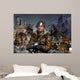 Partisan and Rebels Left Wall Decal