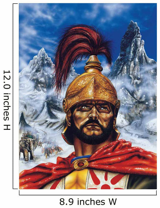 Hannibal Barca Carthaginian Leader Wall Decal