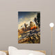 Futuristic Hover Tank Platoon Wall Decal