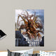 Giant Kraken Emerging out Wall Decal