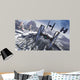 Tie Fighters Patrol over Wall Decal