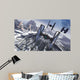 Tie Fighters Patrol over Wall Decal