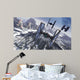 Tie Fighters Patrol over Wall Decal