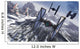 Tie Fighters Patrol over Wall Decal