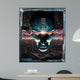 Robotic Sci-fi Face Wall Decal