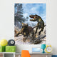 Ankylosaurus Hits Tyrannosaurus Rex Wall Decal