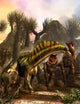 Amargasaurus Is Fending off Wall Decal