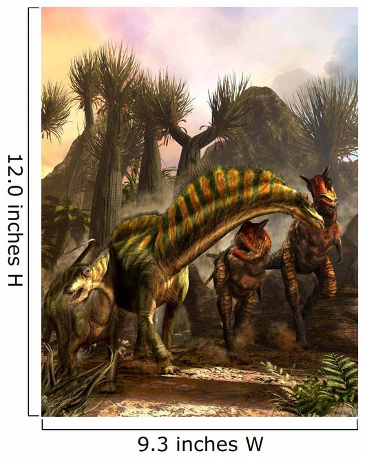 Amargasaurus Is Fending off Wall Decal