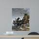 Two Giganotosaurus Trying to Wall Decal