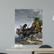 Two Giganotosaurus Trying to Wall Decal