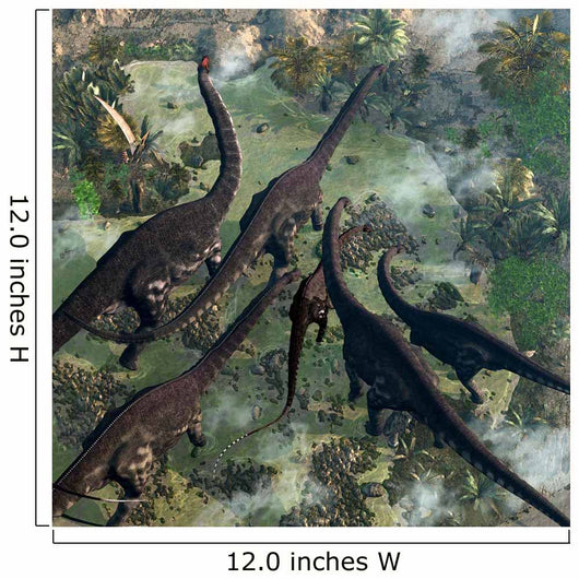 Few Apatosaurus Join Moving Wall Decal