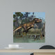 Tyrannosaurus Rex Hunting Prehistoric Wall Decal