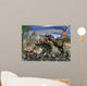 Stegosaurus Defending Himself from Wall Decal