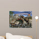 Stegosaurus Defending Himself from Wall Decal