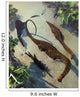 Apatosaurus Dinosaurs Being Chased Wall Decal