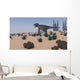 Tyrannosaurus Rex Hunting Desert Wall Decal Design 2