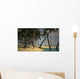 Large Brachiosaurus Grazing Water's Wall Decal Design 3