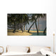 Large Brachiosaurus Grazing Water's Wall Decal Design 3