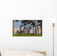 Large Brachiosaurus Grazing among Wall Decal Design 2