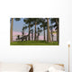 Large Brachiosaurus Grazing among Wall Decal Design 2