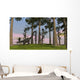 Large Brachiosaurus Grazing among Wall Decal Design 2