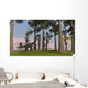 Large Brachiosaurus Grazing among Wall Decal Design 2