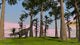 Large Brachiosaurus Grazing among Wall Decal Design 2