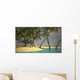 Large Brachiosaurus Grazing Water's Wall Decal Design 2