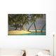 Large Brachiosaurus Grazing Water's Wall Decal Design 2