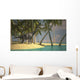 Large Brachiosaurus Grazing Water's Wall Decal Design 2