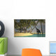 Brachiosaurus Dinosaurs Grazing Water's Wall Decal