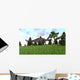 Dicraeosaurus Walking Open Field Wall Decal