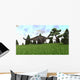 Dicraeosaurus Walking Open Field Wall Decal