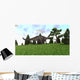 Dicraeosaurus Walking Open Field Wall Decal
