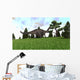 Dicraeosaurus Walking Open Field Wall Decal
