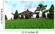 Dicraeosaurus Walking Open Field Wall Decal