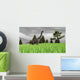 Large Brachiosaurus Open Field Wall Decal Design 4