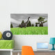 Large Brachiosaurus Open Field Wall Decal Design 4