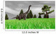 Large Brachiosaurus Open Field Wall Decal Design 4