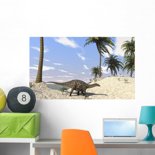 Dicraeosaurus Prehistoric Environment Wall Decal